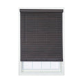Walnut Faux Wood Cordless Room Darkening Horizontal Blinds R624525