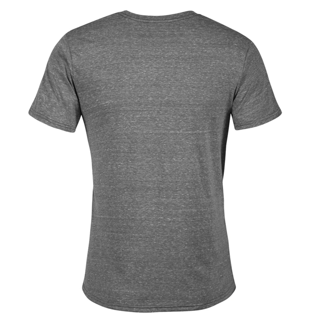 Customized-Graphite Snow Heather Short Sleeve Blended T-Shirt J1137