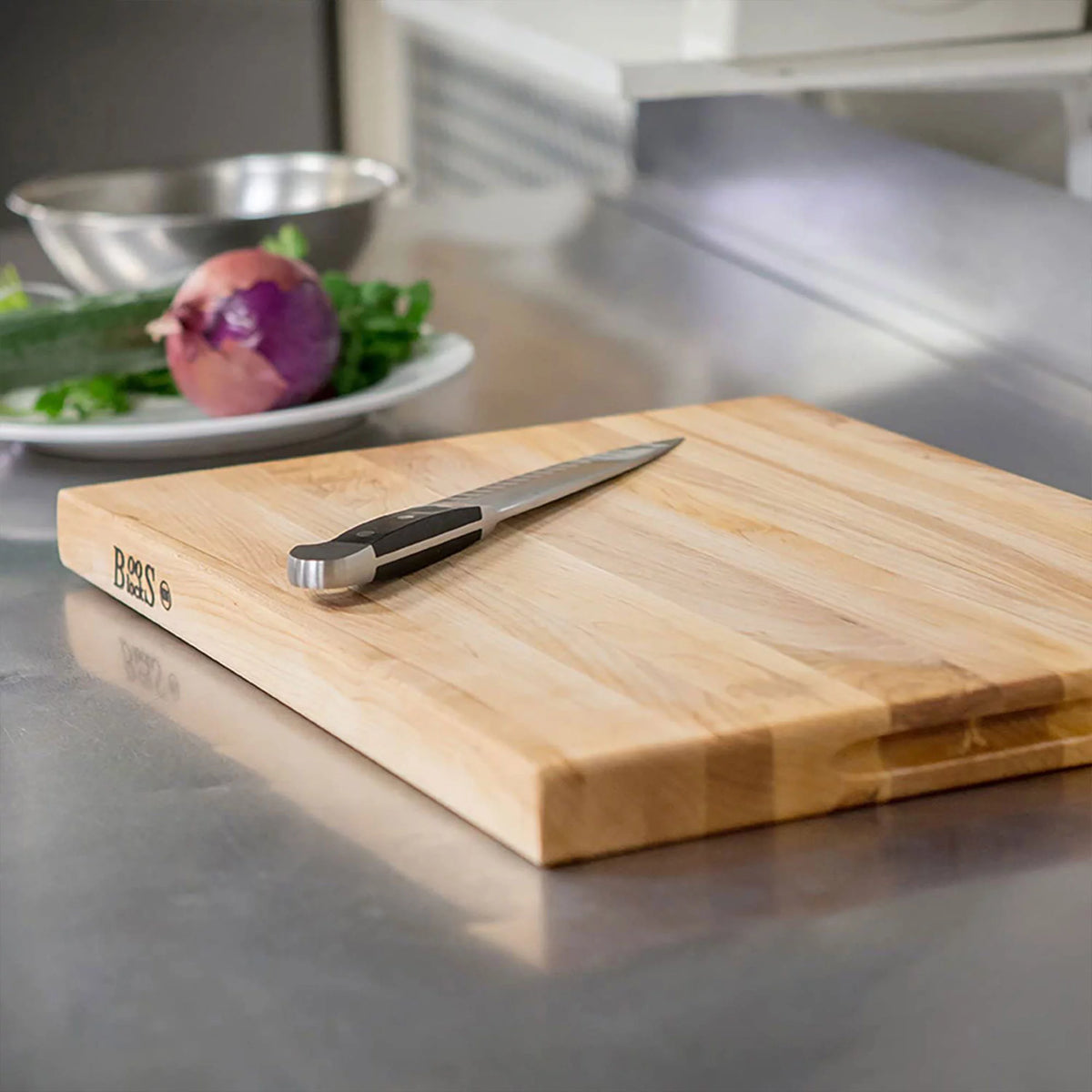 Maple Wood Cutting Board 24" x 18" x 2.25" O307