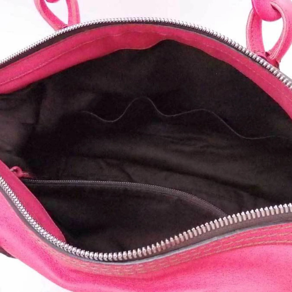 Pre-Owned Leather Handbag Shoulder Bag E201030