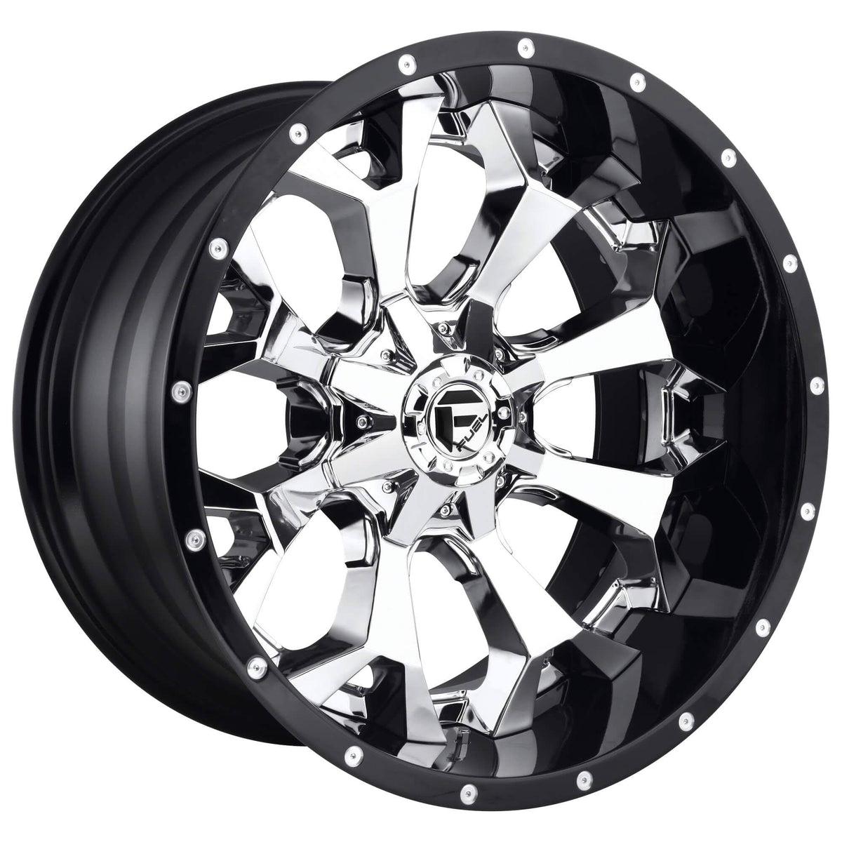 Chrome 22x14 6x135 / 6x5.5 -70mm Wheel A9241