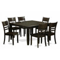 7 Piece Dining Table with Leaf and 6 Chairs U29332
