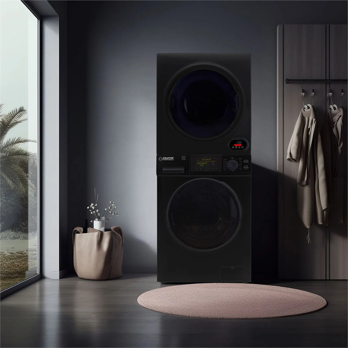 Stainless Steel Washer Dryer B85380