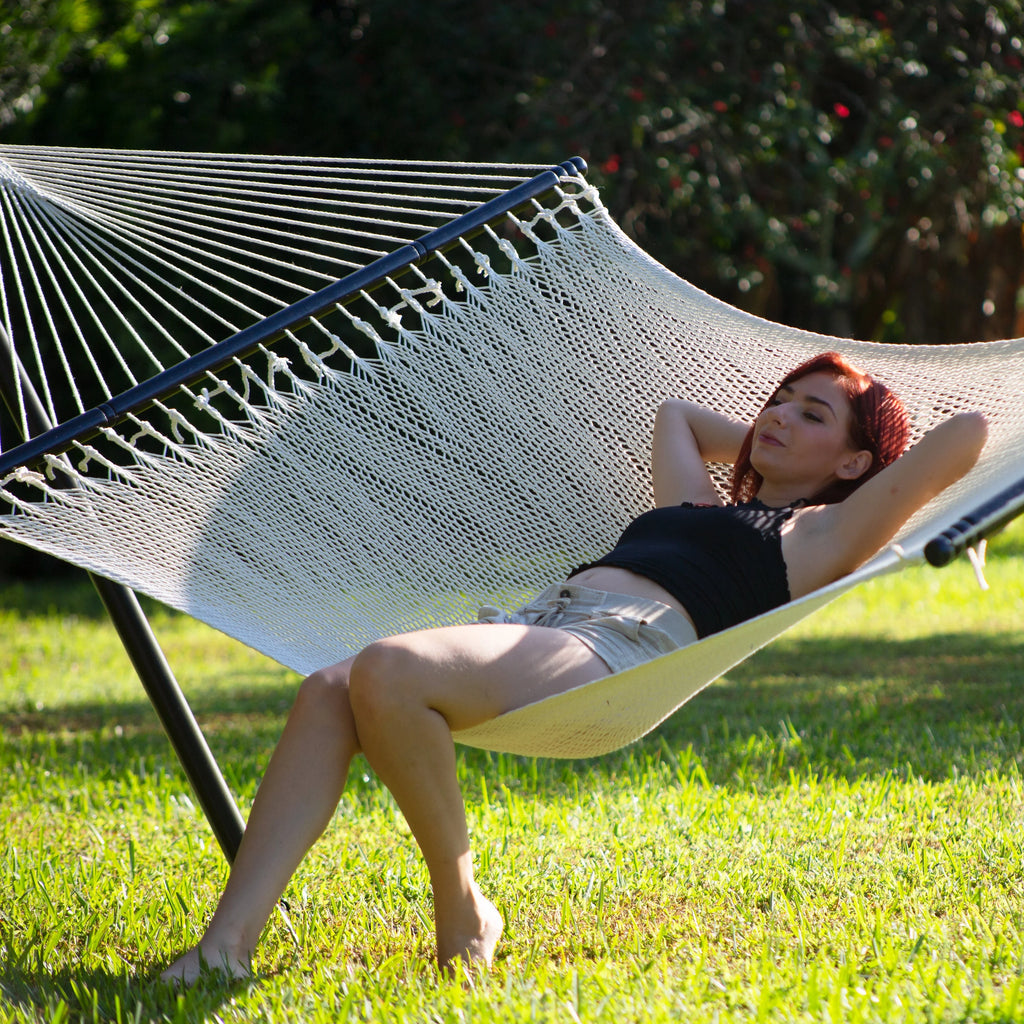 2-Person Hammock with Spreader Bars, 80" L x 55" W J653