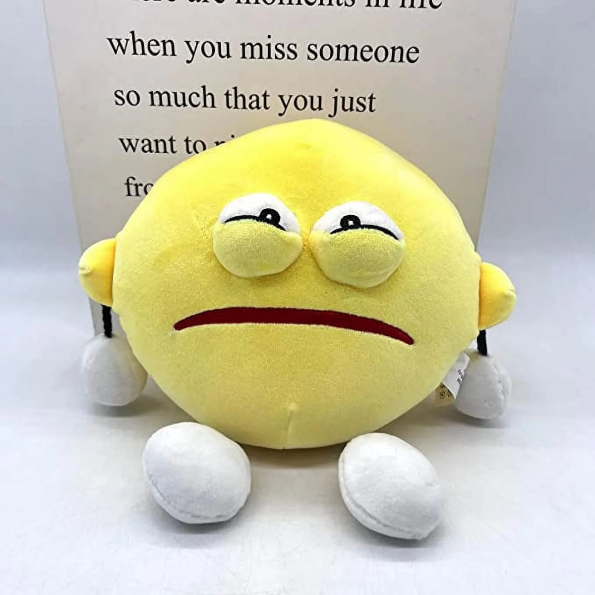 Lemon Fruit Weighted Stuffed Plush Toy D245940