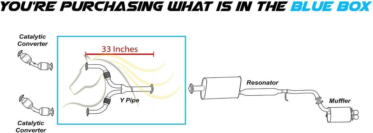 Stainless Steel Exhaust Y-Pipe X4422