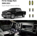 9pcs Ultra Bright White LED Replacement Bulbs for Dodge Ram 1500 2500 3500 E523