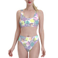 Sea Turtles Women'S Two Piece Bikini Swimsuit High Waisted W1945