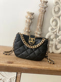 Small Hobo Bag Black A4603