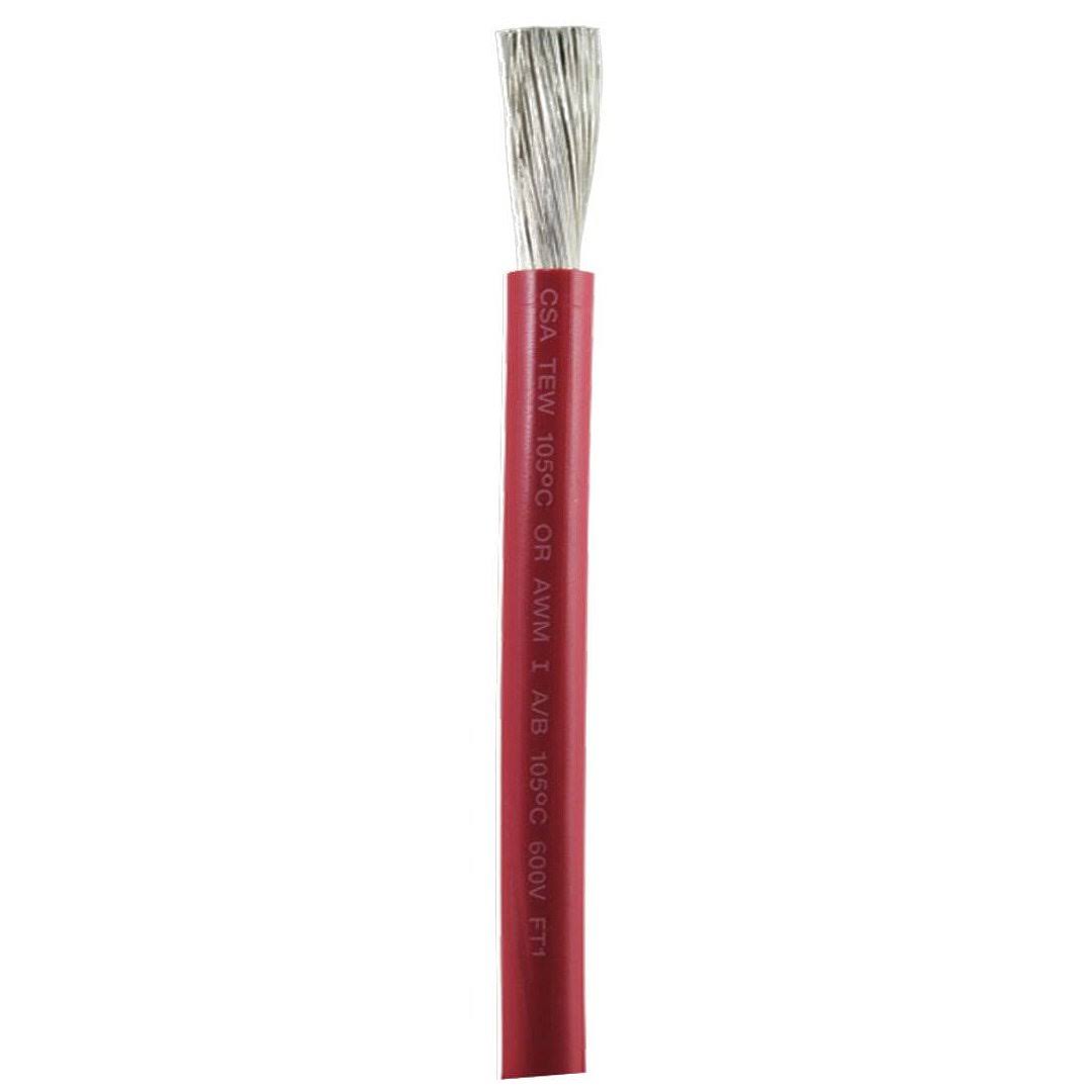Red 1/0 AWG Battery Cable 100' T137