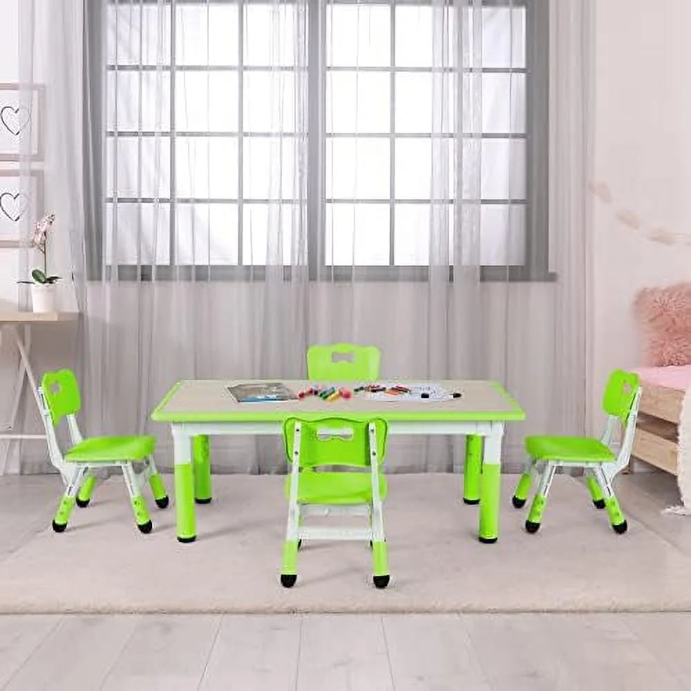 Height Adjustable Toddler Table and Chair Set D717519