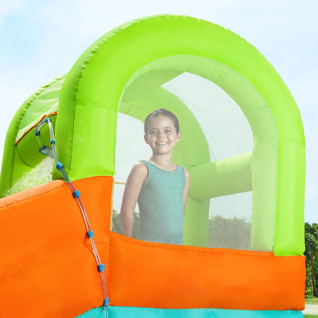 Kids Outdoor Inflatable Water Park with Water Cannon G47847