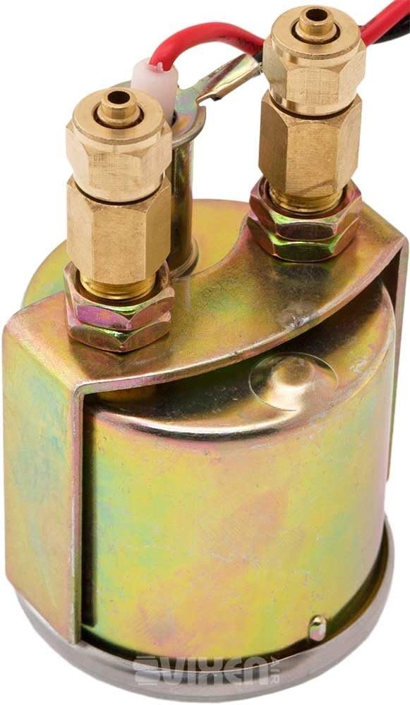 8 Valve Suspension Manifold with Two Dual Needle Black Gauges, 3/8" OD Hose 100 FT, 1/4" OD Hose 50 FT and Fittings E43693