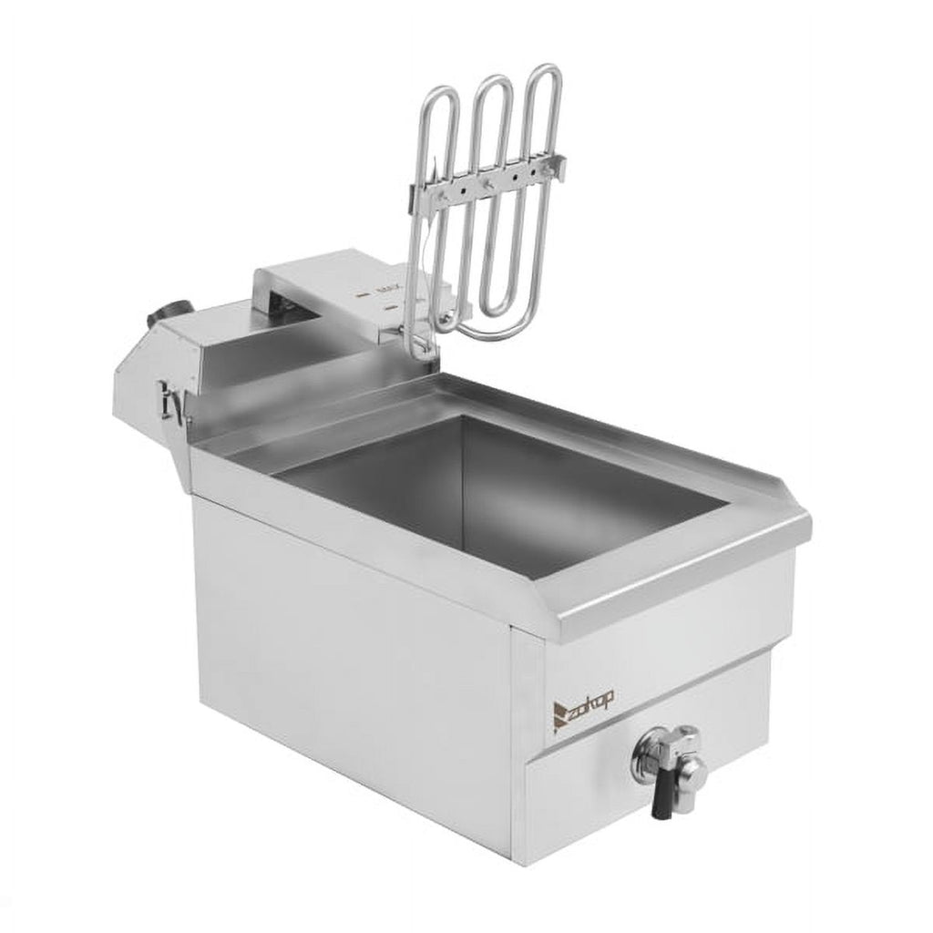 Stainless Steel Faucet Single Tank Deep Fryer 1700W U337