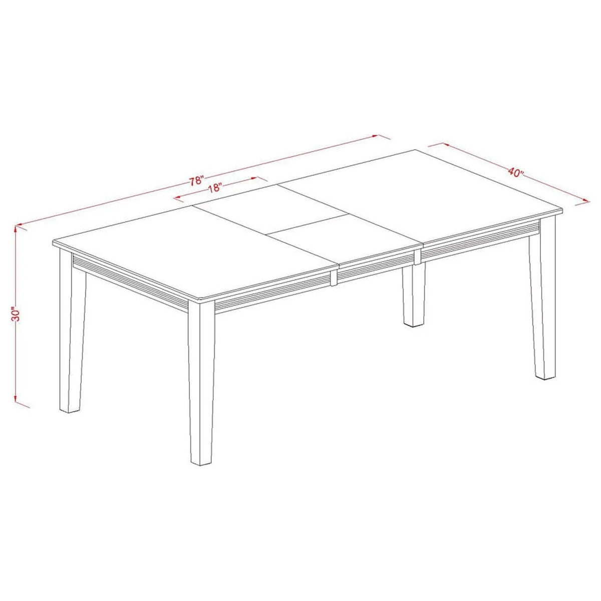 9 Piece Dining Room Table Set W233964