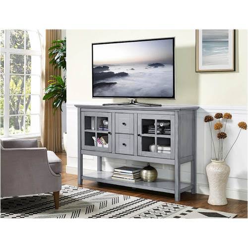 Aged Gray TV Cabinet W1755