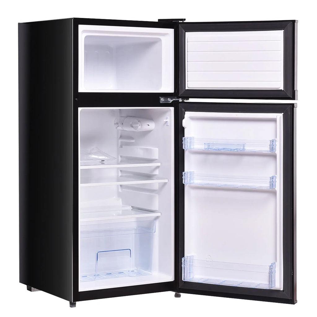 2 Doors 3.4 cu ft. Compact Mini Refrigerator Freezer Z258894