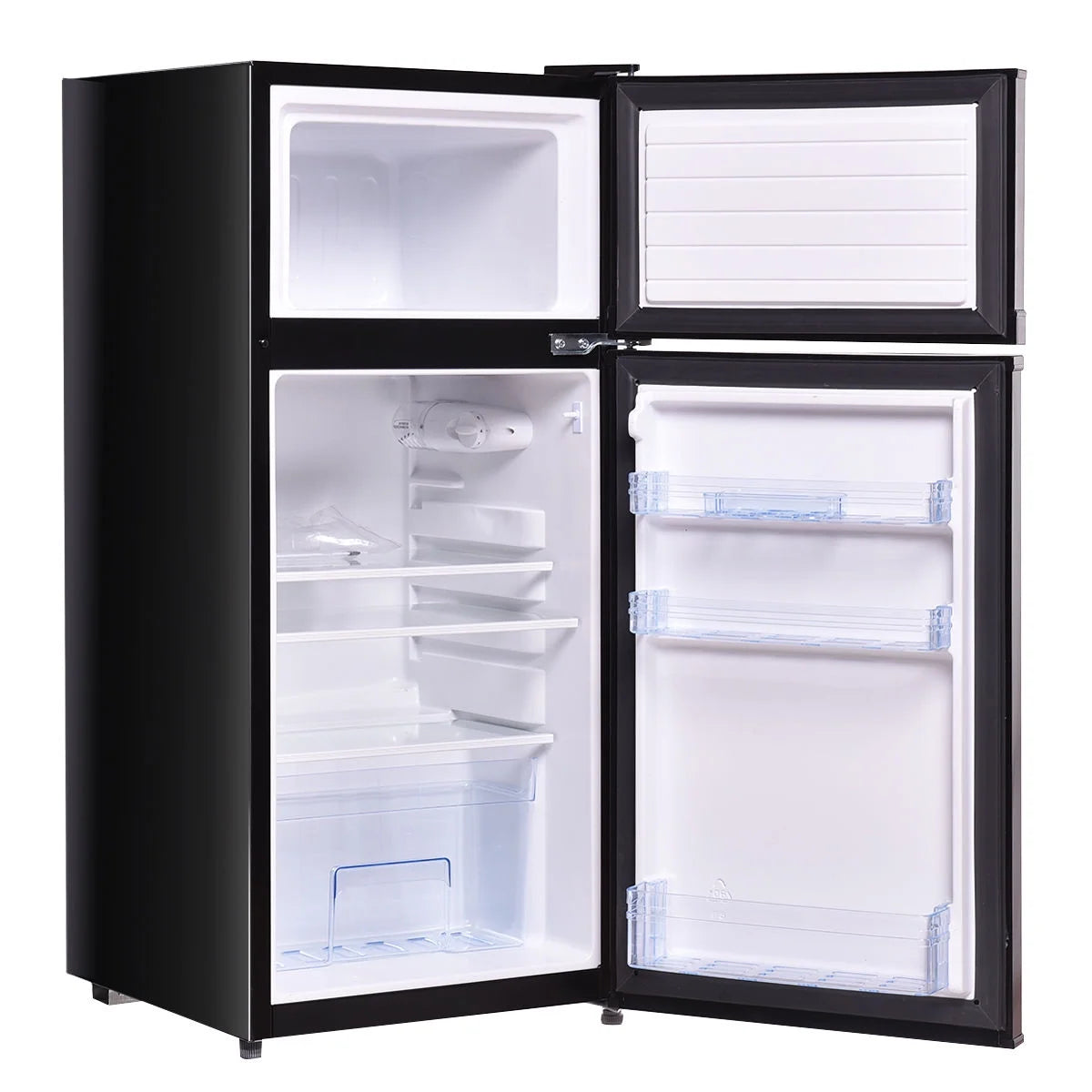 2 Doors 3.4 cu ft. Compact Mini Refrigerator Freezer Z258894