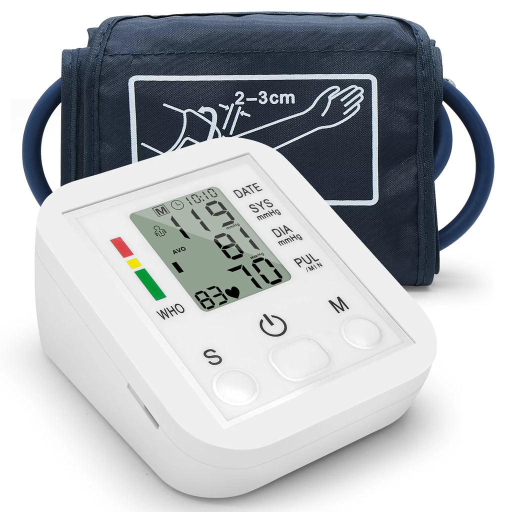 Household Arm Band Type Sphygmomanometer LCD Display U3087