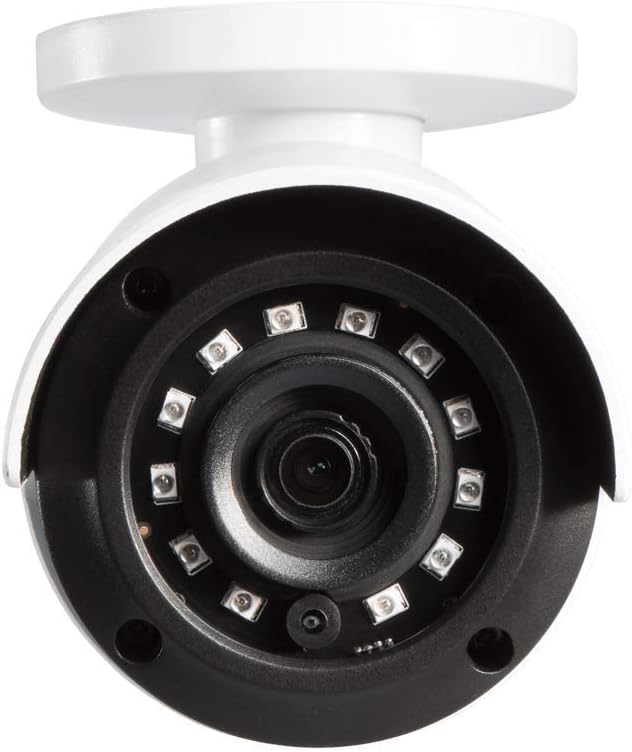1080p HD 6 Camera 8-Channel Wired Security Camera System with 1TB DVR W737727