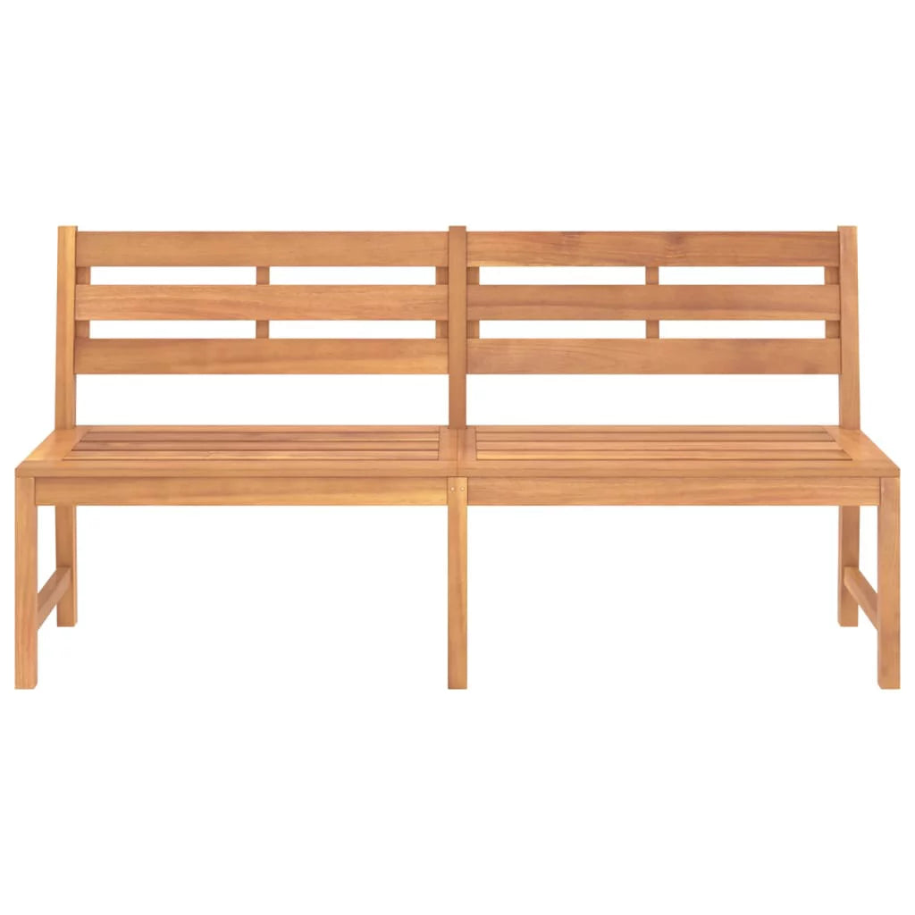 Solid Teak Wood Patio Bench Y93933