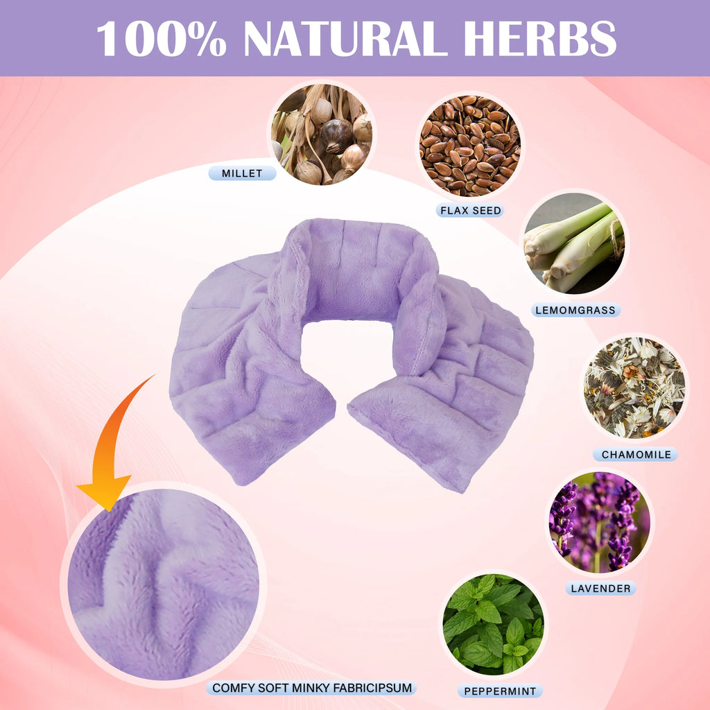 Lavender Herbal Neck & Shoulder Wrap Q8995