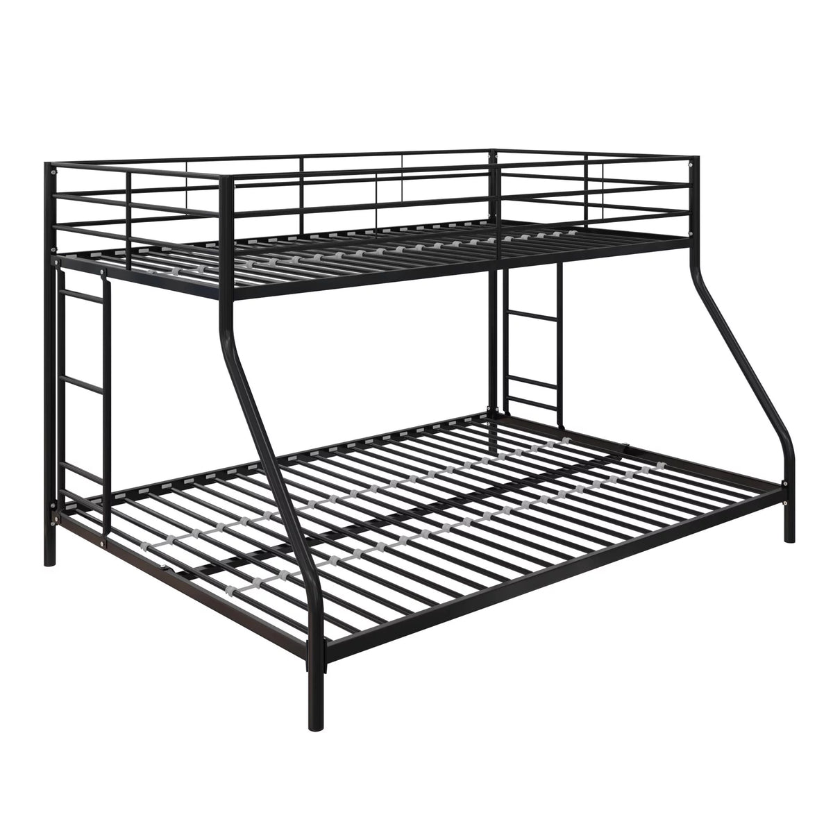 Black Twin over Full Metal Bunk Bed N82704