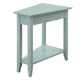 Wedge End Table Sea Foam T41064