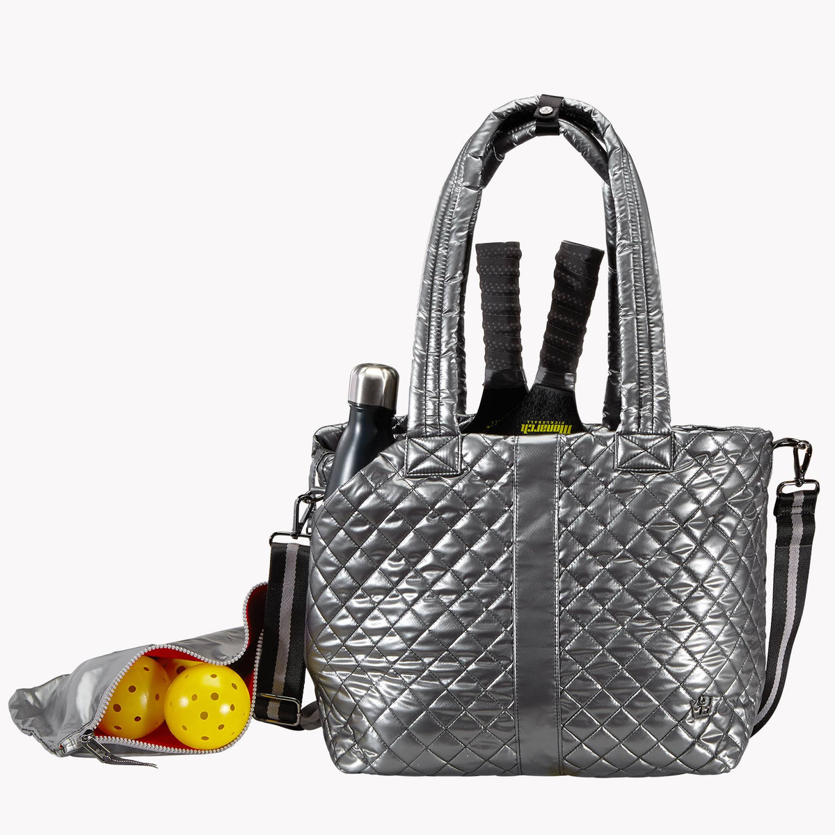 Kitchen Sink Tote Gunmetal Silver J210100