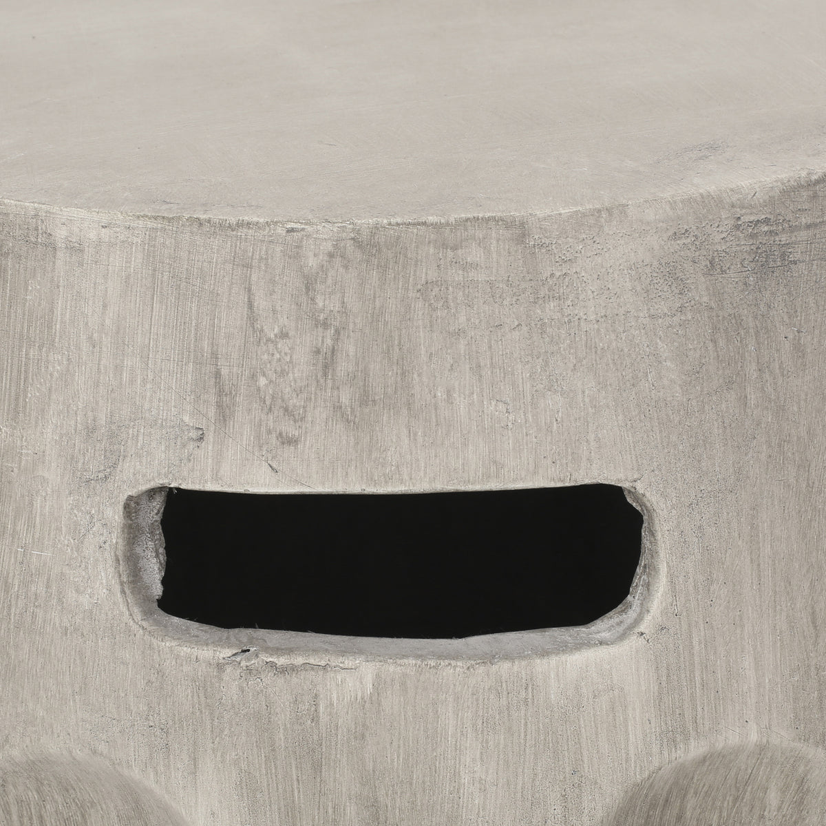 Concrete Accent Side Table Q398