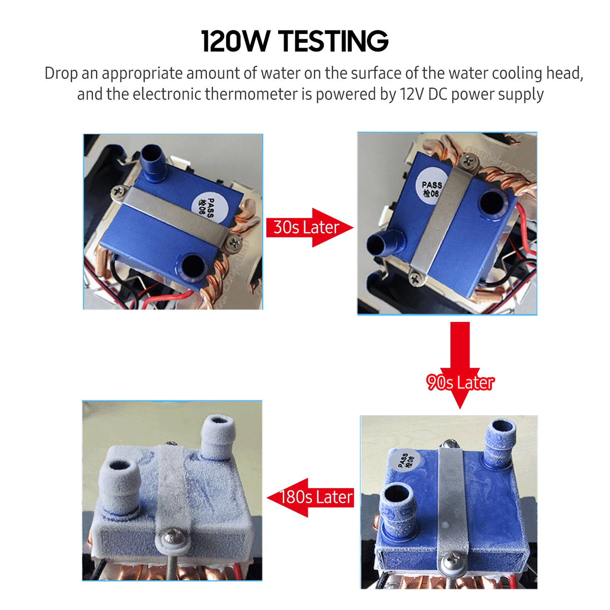 120W Semiconductor Refrigeration Aquarium Chiller for 30 Liters M93804