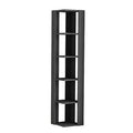 Anthracite Corner Bookcase G9010