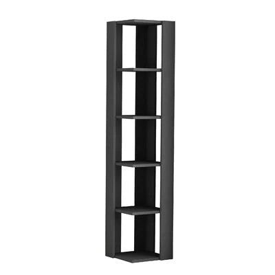 Anthracite Corner Bookcase G9010