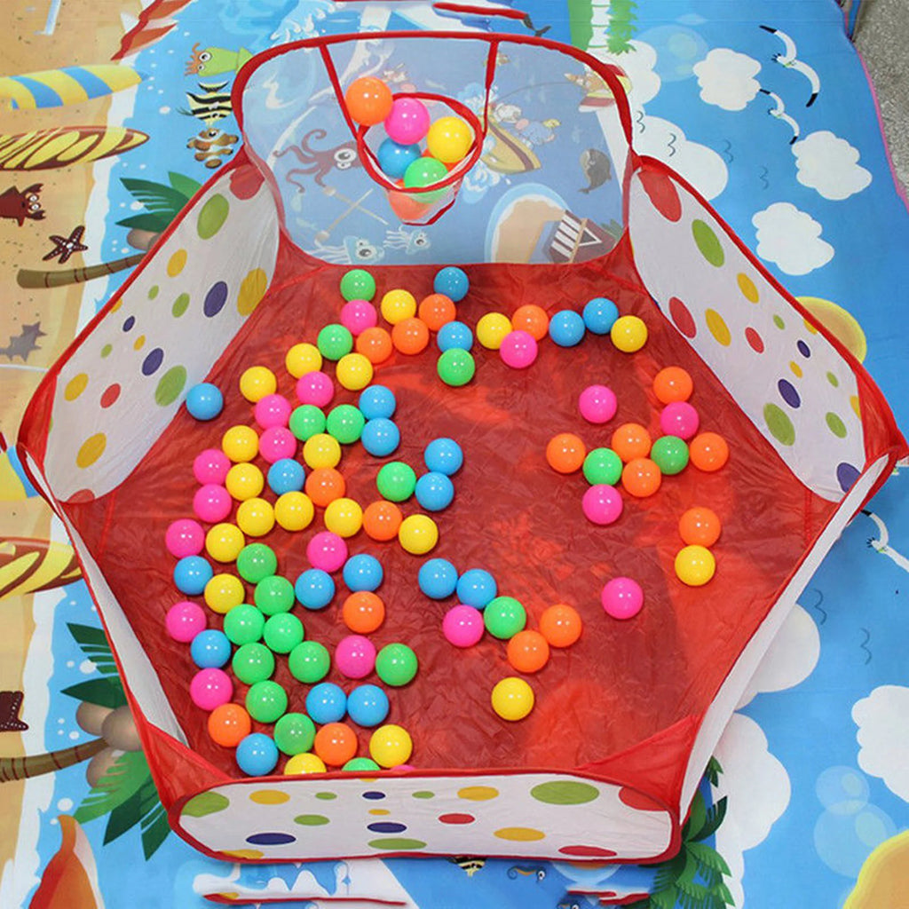 Baby Ball Pit Play Tent with Basketball Hoop M383