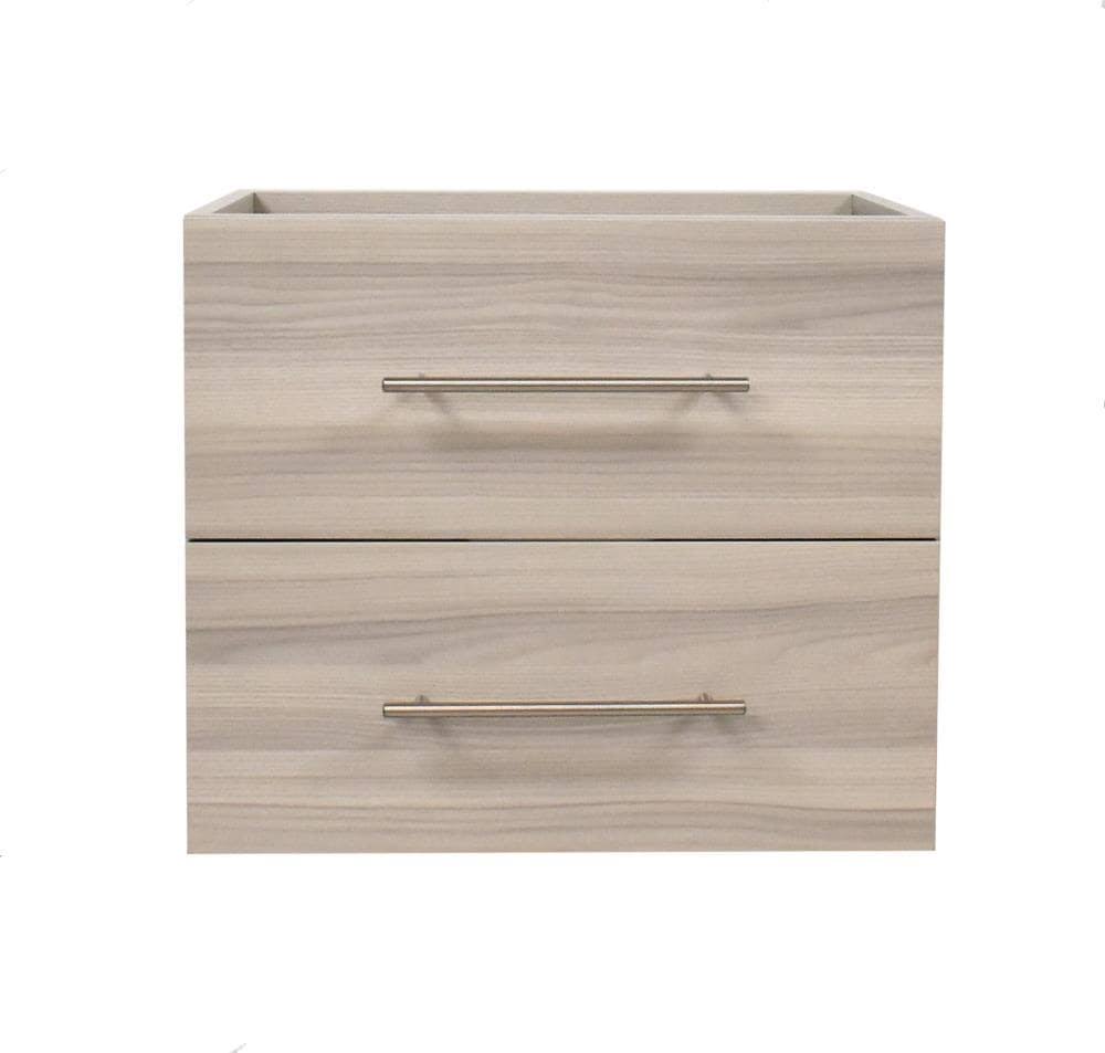 Ash Grey Wall-Mounted Floating Bathroom Vanity Cabinet T2483