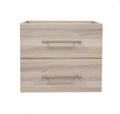 Ash Grey Wall-Mounted Floating Bathroom Vanity Cabinet T2483